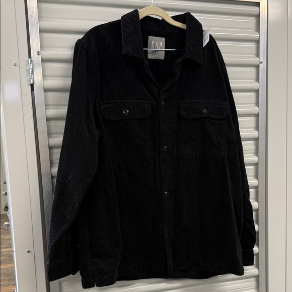 GAP Other - GAP Men's Black Corduroy shirt Jacket